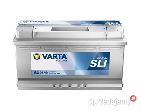 Akumulator 95Ah Varta Blue Dynamic G3 12V 800A Płock