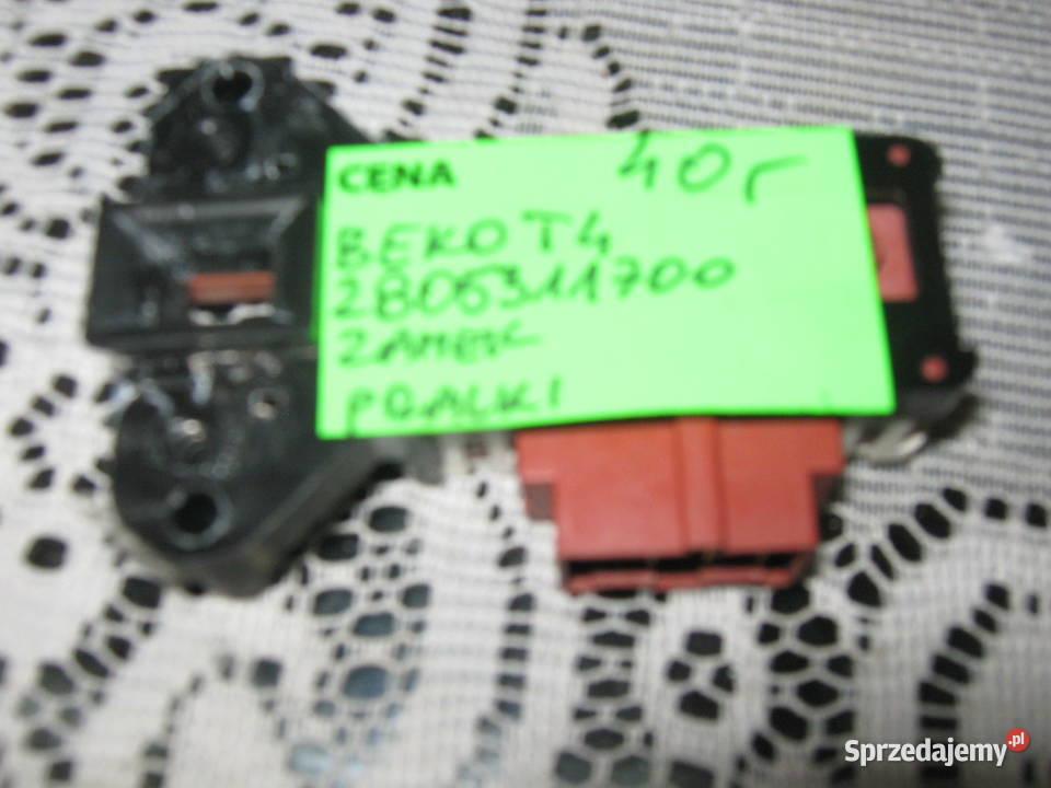 BEKO WTV 6633 BSO 2805311700 ZAMEK PRALKI Pralki i suszarki małopolskie Nowy Sącz