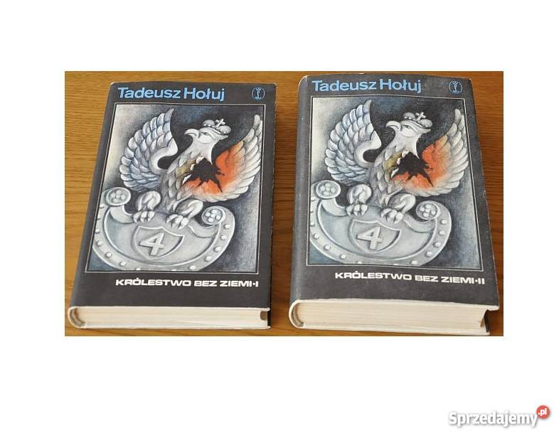 Hołuj KRÓLESTWO BEZ ZIEMI 2 tomy fa Proza i poezja Proza i poezja Szczecin