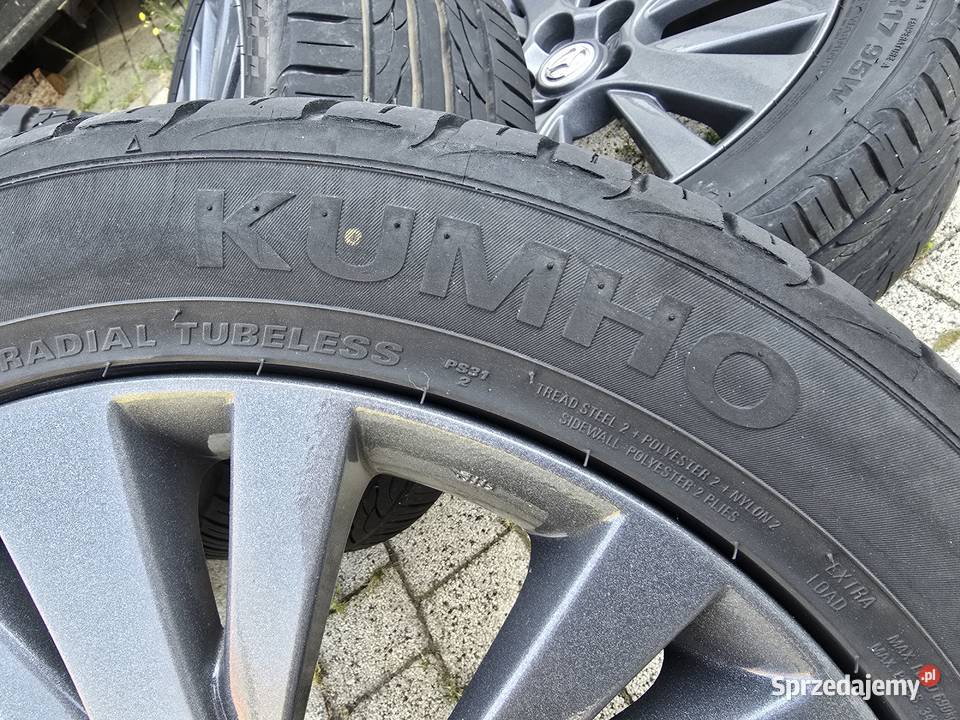 4 felgi aluminiowe ALU r17 7jx17 et60 5x1143 Legnica