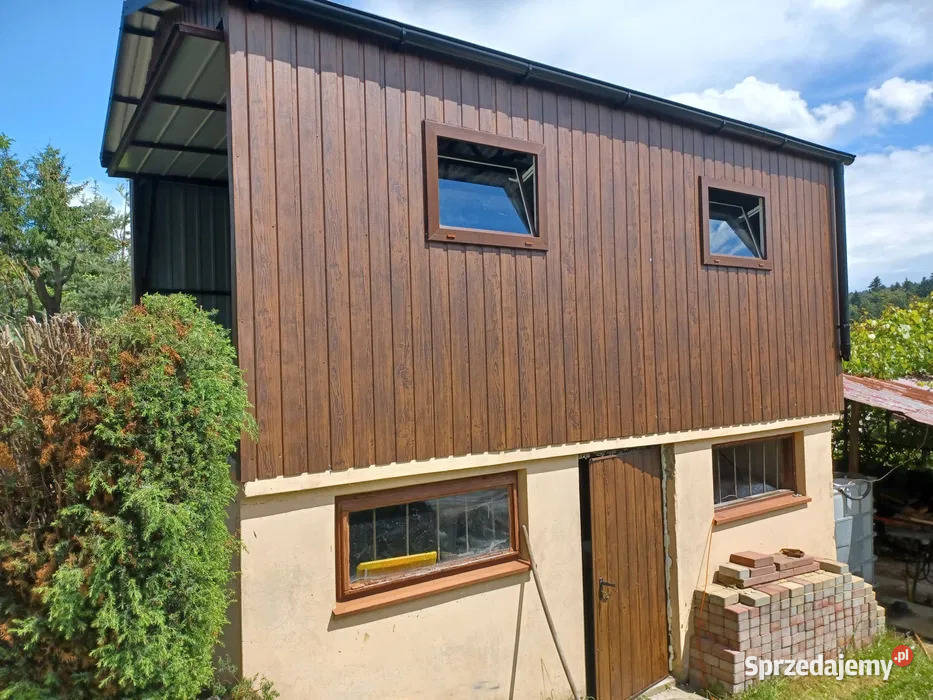 Garaż Blaszany 3x5 DREWNOPODOBNY Schowek Garaże Sprzedaż Ryki
