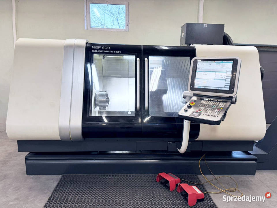 Tokarka CNC DMG GILDEMEISTER NEF 600 V3 Zabór sprzedam