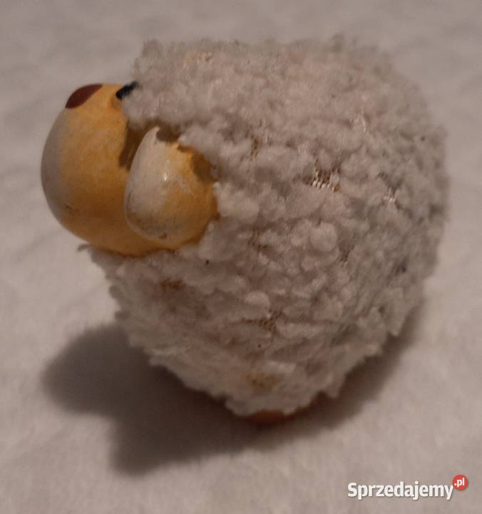 Owieczka ceramiczna 7 Zabawka figurka dekoracja Czeladź