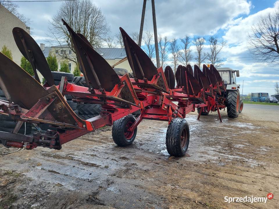 Pług Naud 7 skibowy APN 62 40 w stanie na