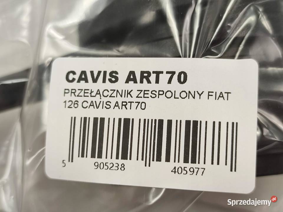 PRZEŁĄCZNIK ZESPOLONY FIAT 126p 2000 NOWY CAVIS sprzedam