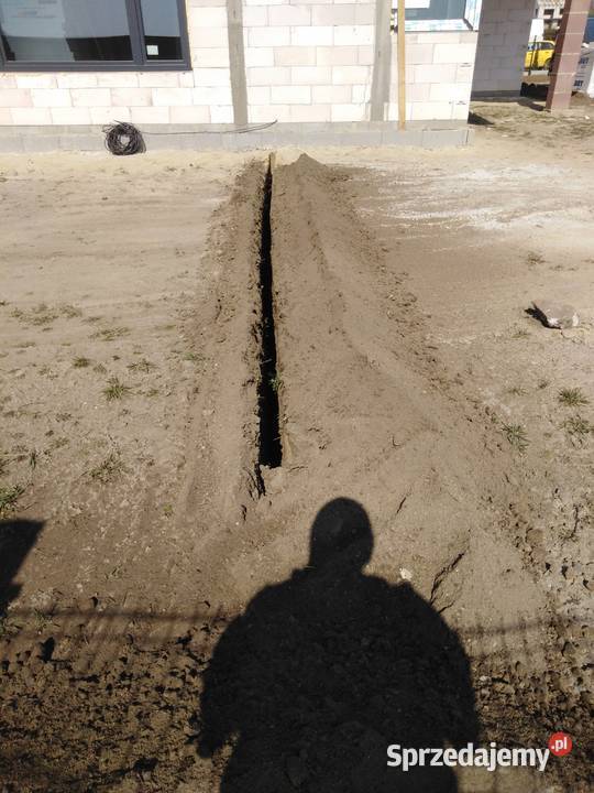 Usługi mini koparką i łańcuchową kabel gaz dreny Hrubieszów