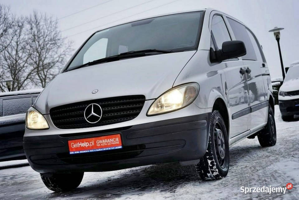 Mercedes Vito 22CDI Klima NAVI 5 osób 2009r VAT marża Mercedes-Benz Płock