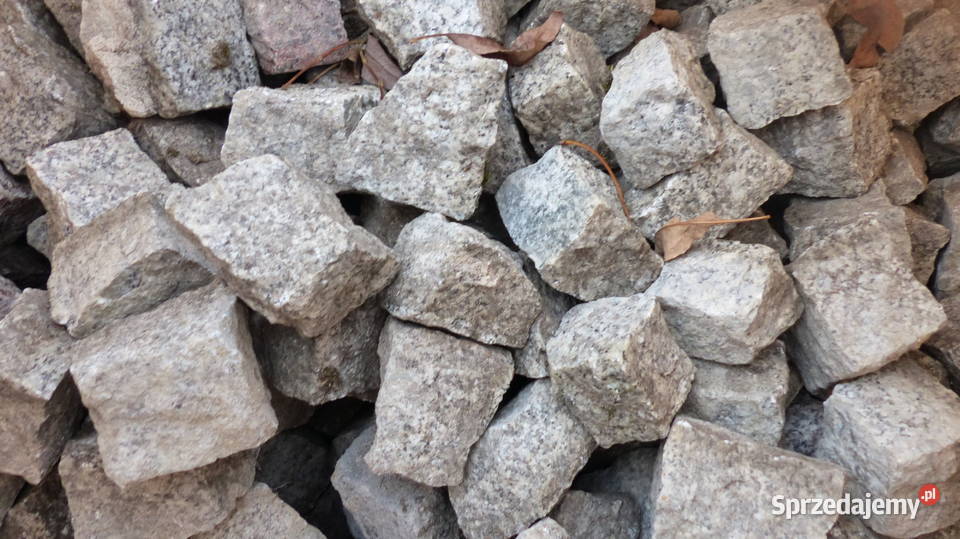 Sprzedam kostkę granitową szarą i czerwoną Wieluń