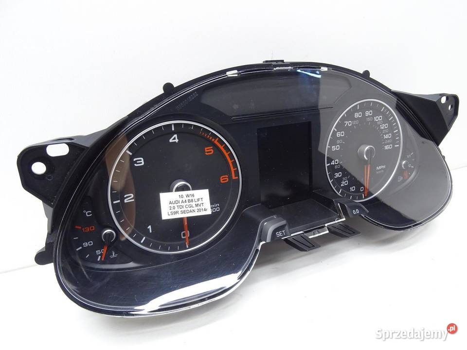 LICZNIK ZEGARY 8K0920983G 20 TDI AUDI A4 B8 LIFT osobowe