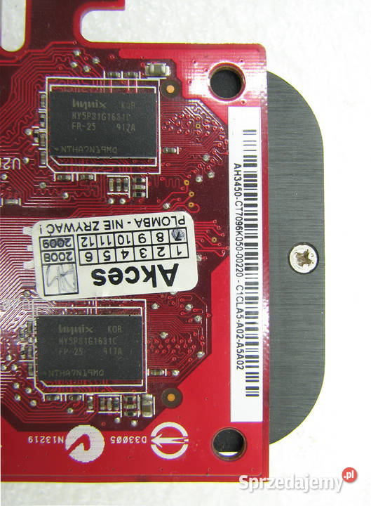 ASUS ATI Radeon HD3450 512MB 64bit DDR2 DSUB DVI 512GB łódzkie sprzedam