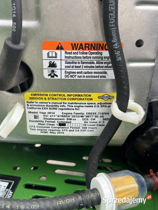 Kosiarka Traktorek John Deere Zero Turn EZTRAK Białystok