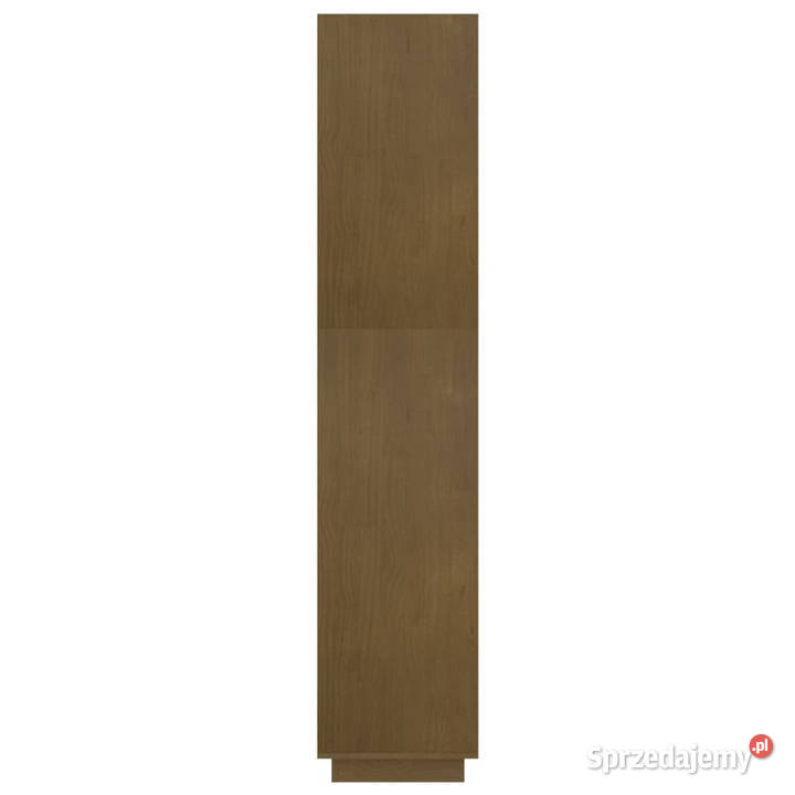 Regałprzegroda miodowy brąz 80x35x167 drewno Warszawa sprzedam