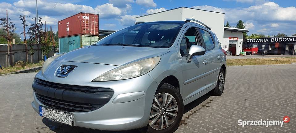 Peugeot 207 2007r 14 Benzyna DB Stan Klima Wałcz sprzedam