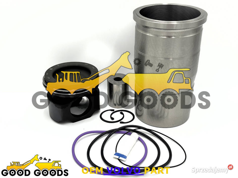 VOLVO TŁOK KUTY TULEJA 13100 D13H D13J 21330684 Władysławów sprzedam