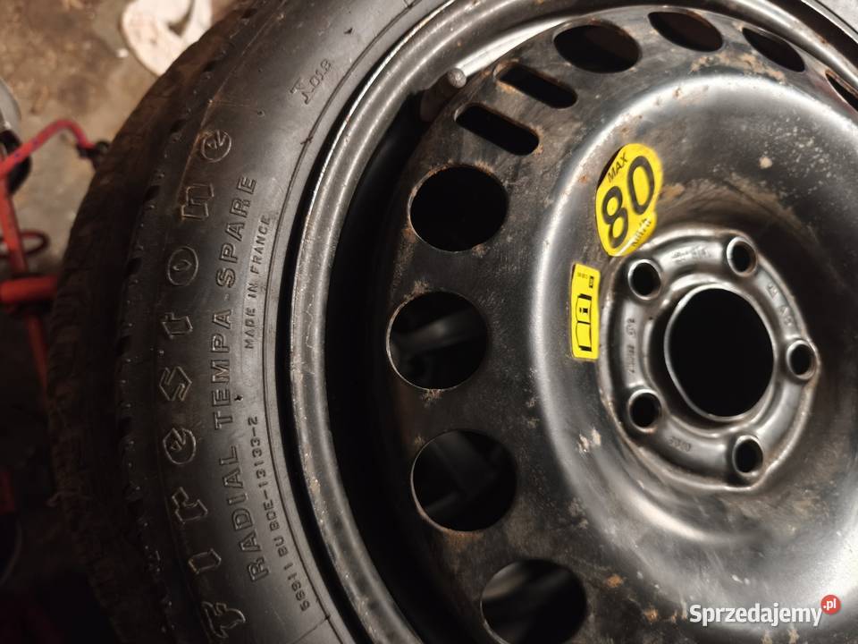 Koło dojazdowe opel 5x110 Chorzów