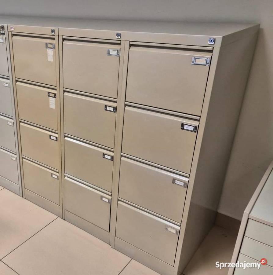 Szafka LITPOL metalowa kartotekowa szuflady Warszawa