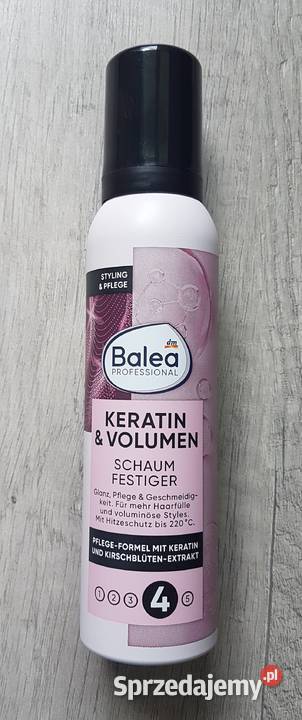 Balea Professional KeratinVolumen Mocna pianka Chrzanów