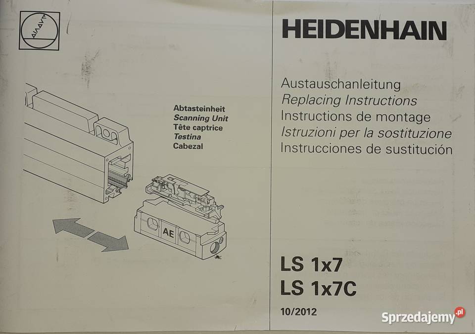 Głowica AE LS 187C Heidenhain ID 59487801