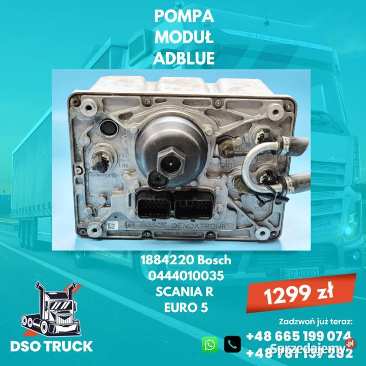 Pompa Modul ADBLUE 1884220 BOSCH 0444010035 AdBlue