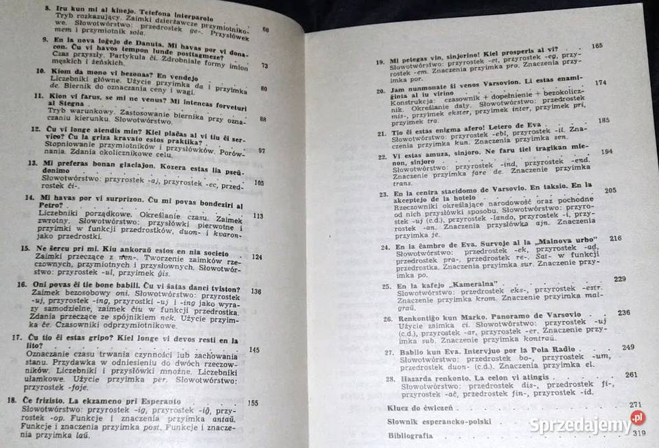 Cu vi parolas esperante Andrzej Pettyn Chełm sprzedam