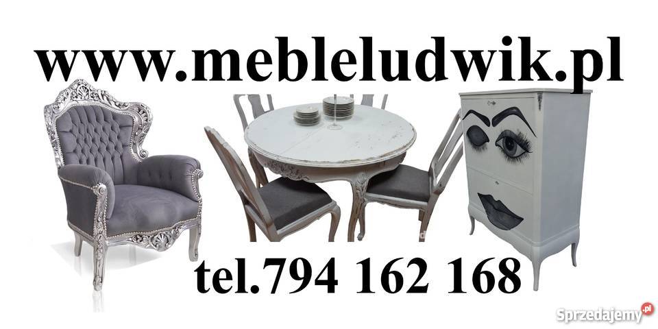 Ludwikowska toaletka wysoki połysk