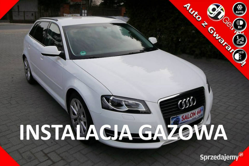 Audi A3 Sportback 16mpi Gaz LPG Xenon Ledy Stan reflektory ksenonowe