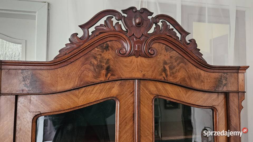 Oryginalna antyczna biblioteka witryna Ludwik lubelskie Lublin
