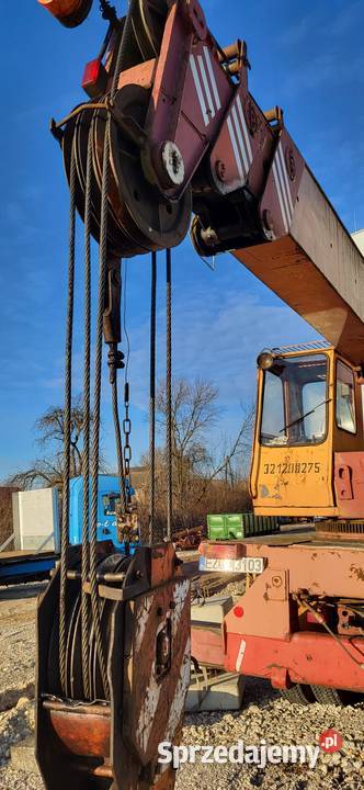 dźwig samochodowy Roman T161 śląskie Szczekociny sprzedam