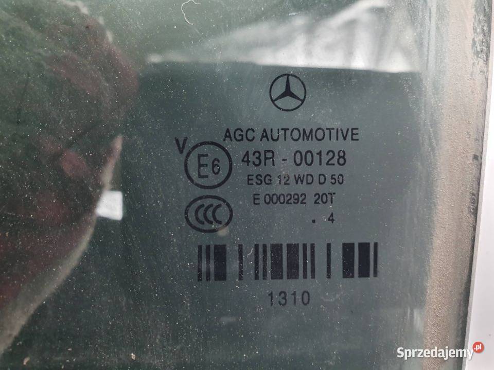 SZYBA DRZWI LEWY TYŁ MERCEDES CLS 400 W218 KOMBI Lipno