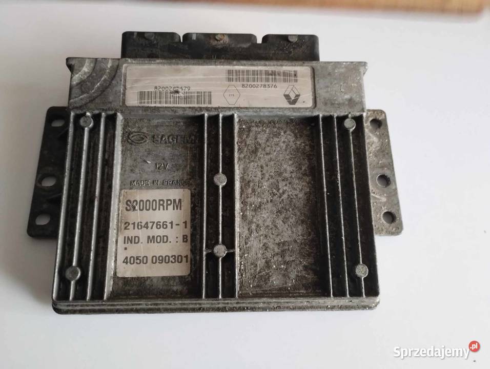 RENAULT LAGUNA II 18 KOMPUTER STEROWNIK SILNIKA mazowieckie Czerwińsk nad Wisłą