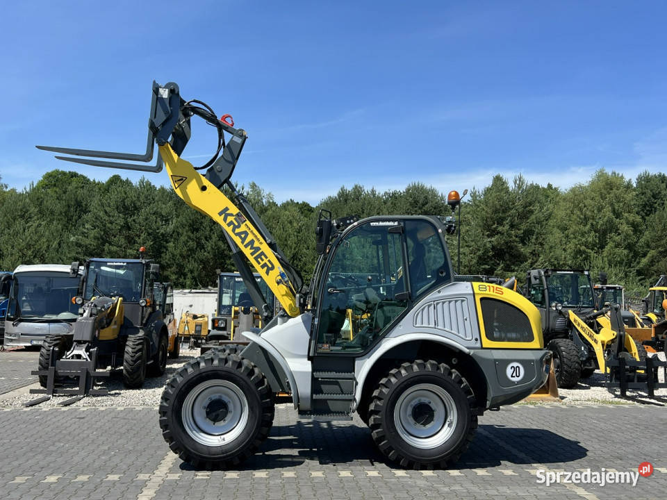 średnia kołowa Kramer 8115 35214S Wheel Loader świętokrzyskie Widełki