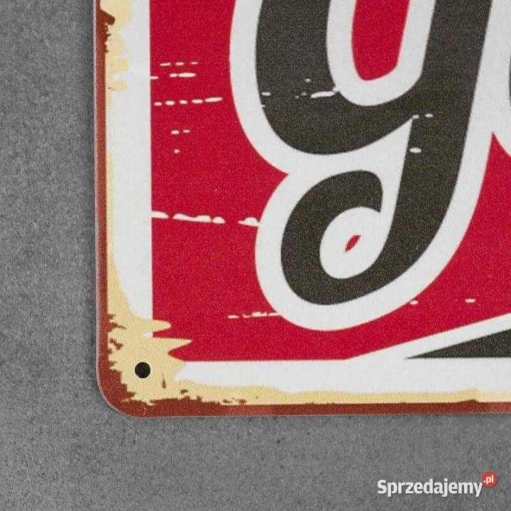 Tabliczka dekoracyjna metalowa PARTS SERVICE