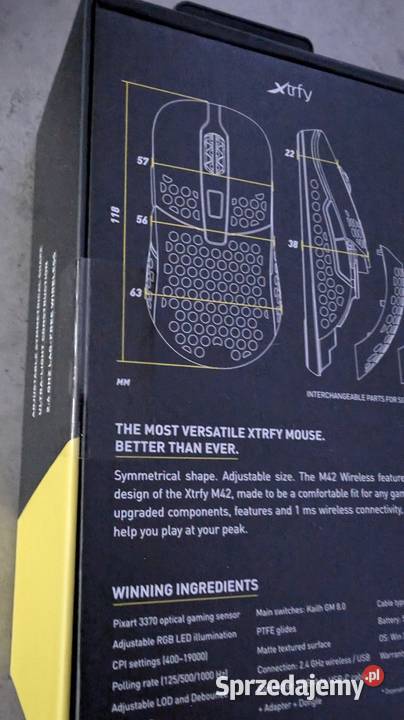 Myszka wireless M42 ultra light Świdnica