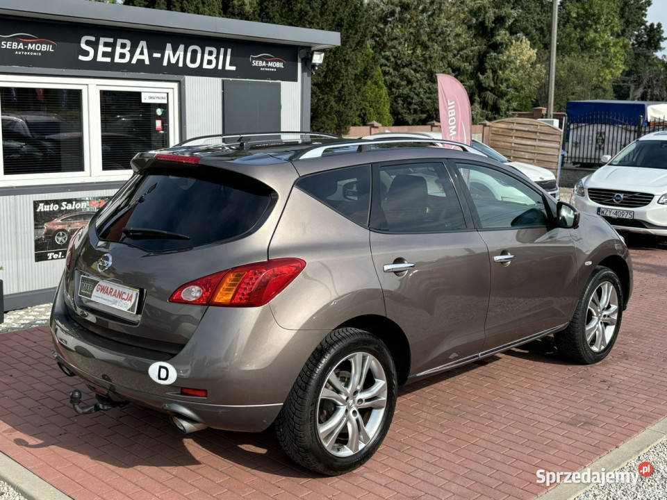 Nissan Murano EuropaGwarancja Pierwszy podgrzewane fotele Sade Budy