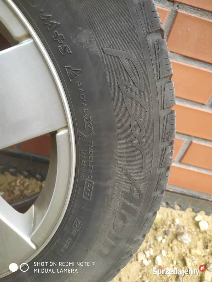 Alufelgi z oponami Goodyear Alpin 19565 R15 VW mazowieckie Warszawa sprzedam