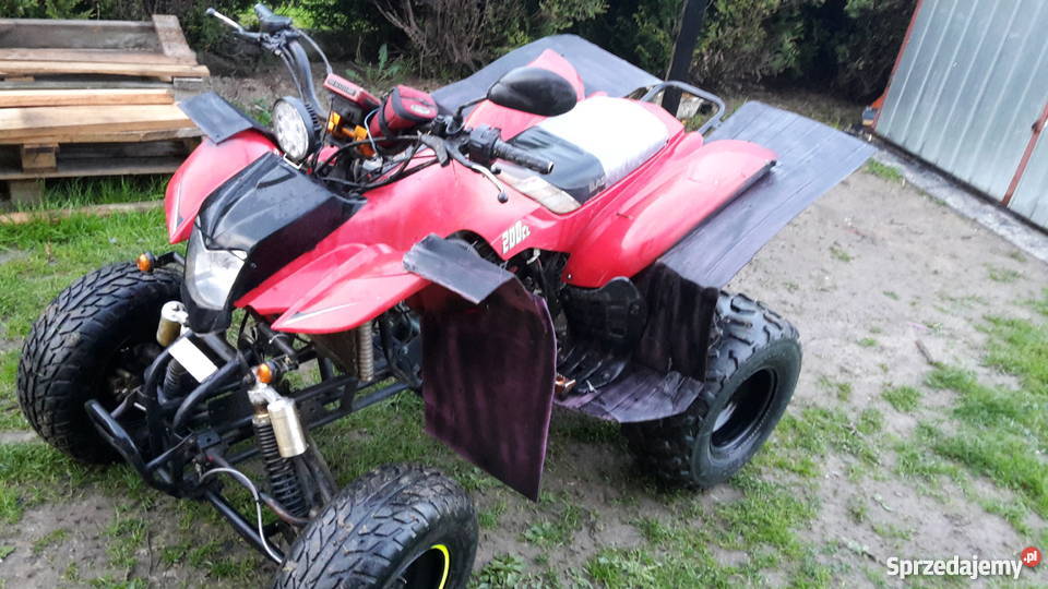 Quad Bashan 200 Inne pojazdy i łodzie śląskie Bestwina