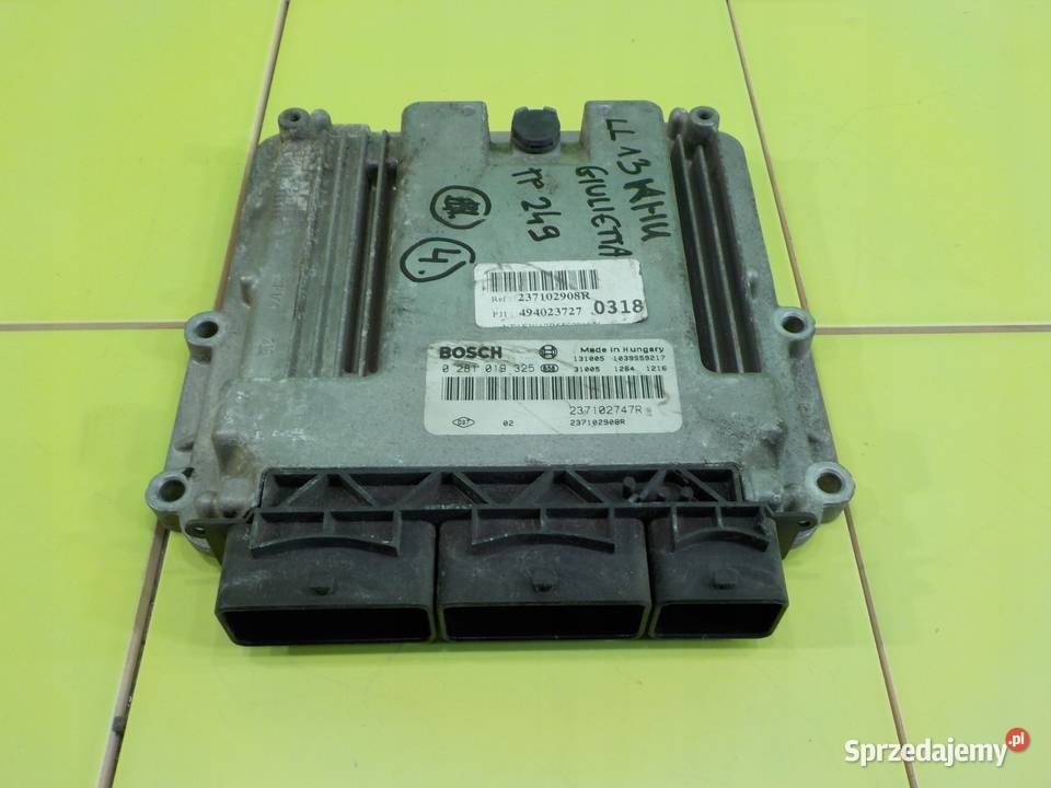 ALFA ROMEO GIULIETTA 14 TB HB 5D sterownik osobowe mazowieckie