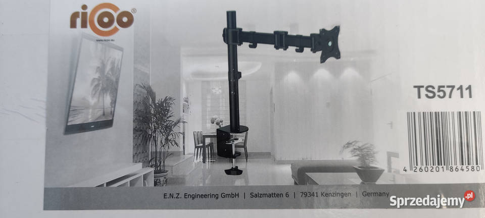 Uchwyt do monitora RICOO TS5711 kujawsko-pomorskie Bydgoszcz sprzedam