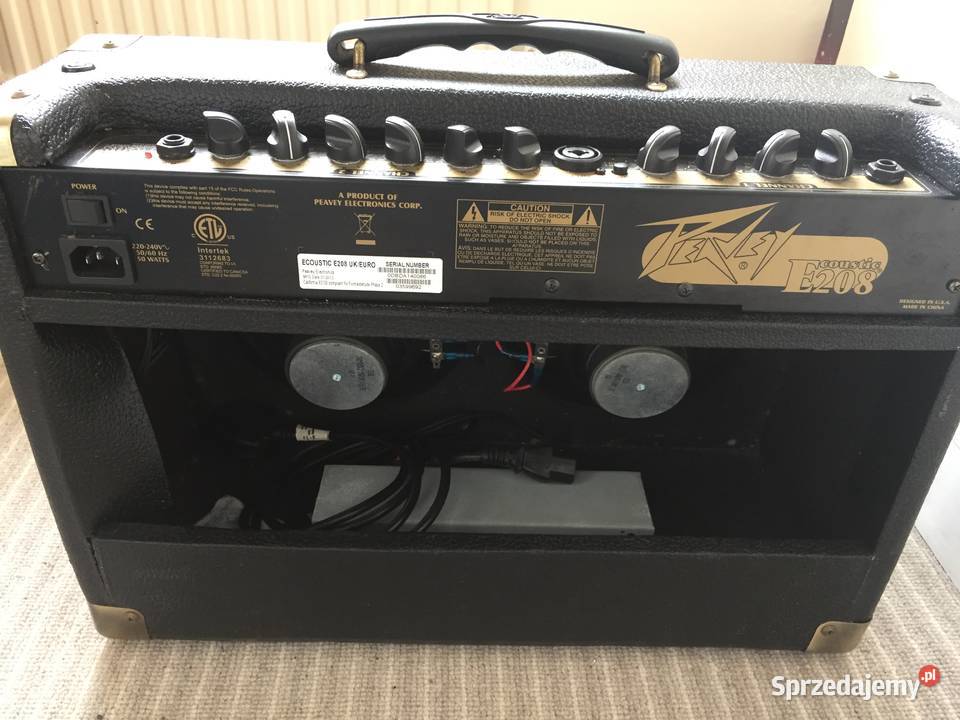 Peavey Ecoustic E208 wzmacniacz gitarowy mikserym nagłośnienie Sprzęt estradowy, studyjny i DJ-ski