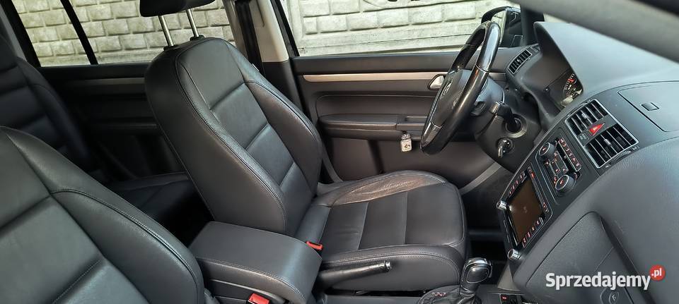 VW TOURAN CROSS DSG 7 osobowy BEZWYPADKOWY SKÓRY Warszawa sprzedam