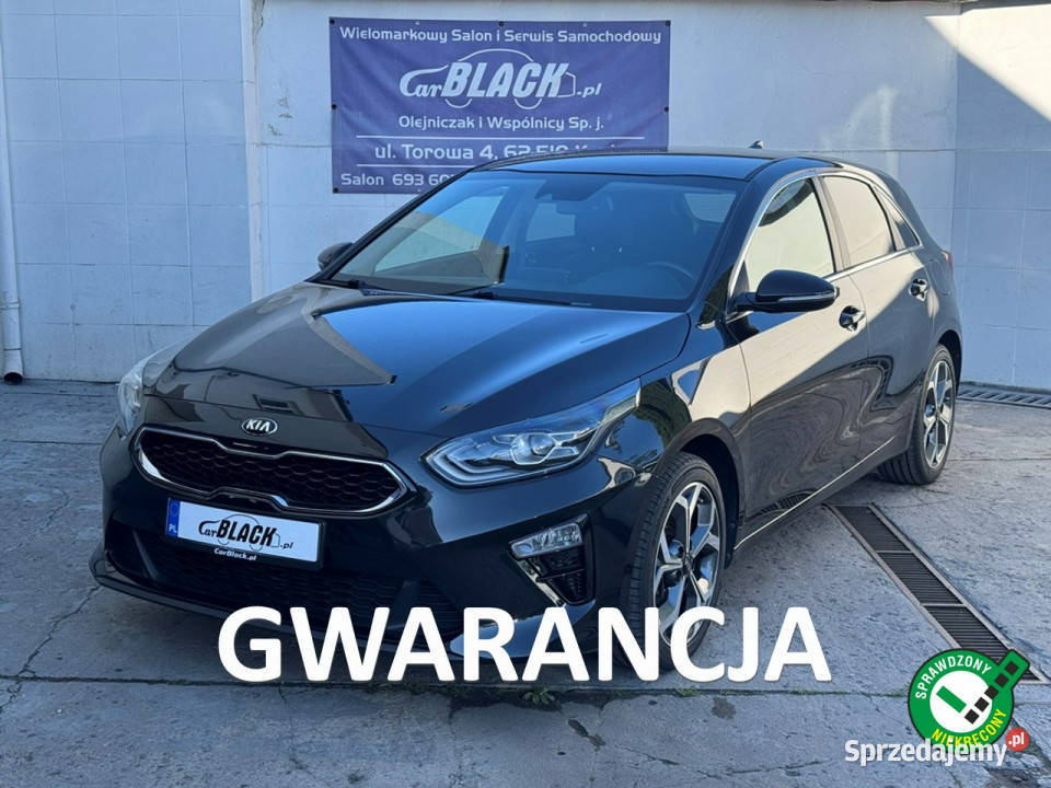 Kia Ceed Pisemna Gwarancja 12 miesięcy III 2018 centralny zamek Konin sprzedam