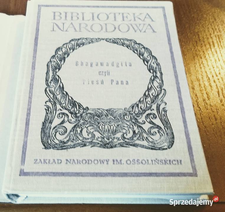 Bhagawadgita czyli Pieśń Pana przekł Joanna Rok wydania 1988 Książki naukowe i popularnonaukowe