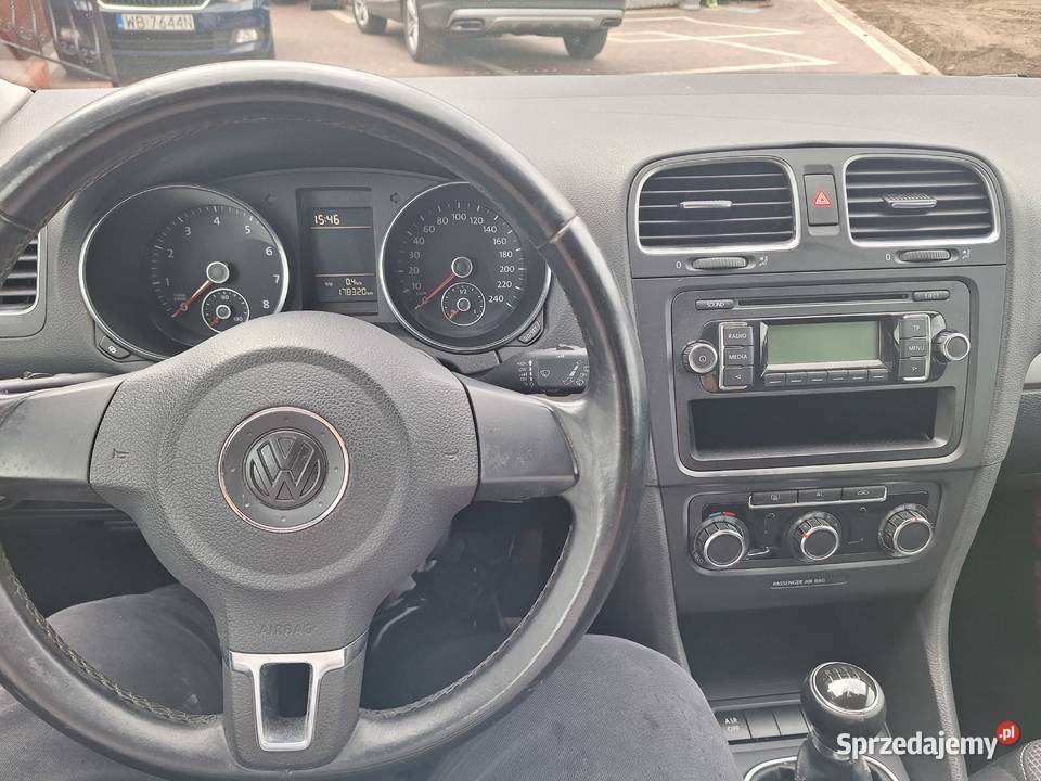 Volkswagen Golf VI 2010r 14 benzyna sprowadzony Ciechanowiec