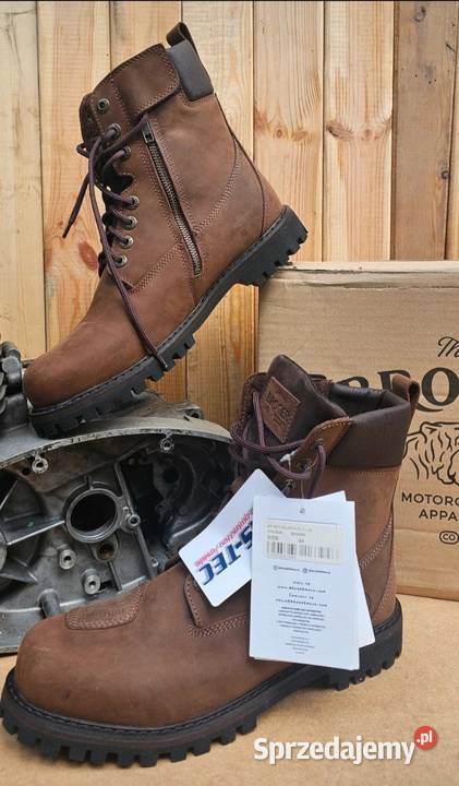 Buty motocyklowe Broger Alaska II Brown Rozmiar Piła sprzedam