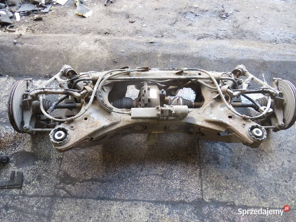ZAWIESZENIE TYLNE BELKA SANKI TYŁ JAGUAR XJ X351