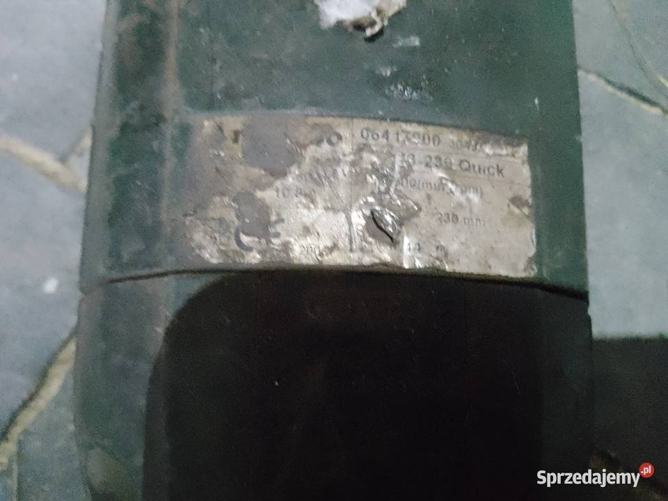 Szlifierka kątowa Metabo 230 quick duzay