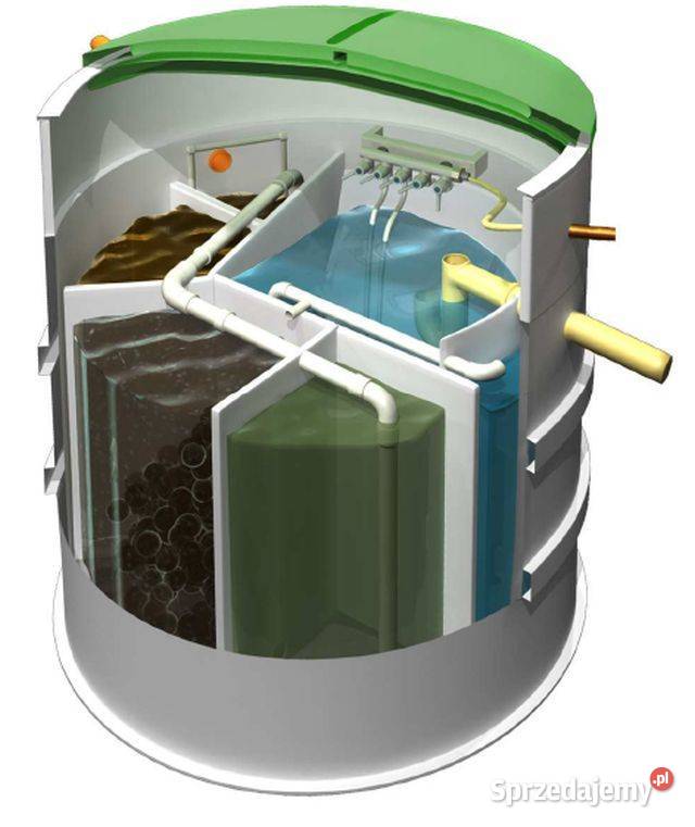 Biologiczna oczsyzczalnia ścieków AT6 15 Hydraulika i armatura Budownictwo i akcesoria Katowice
