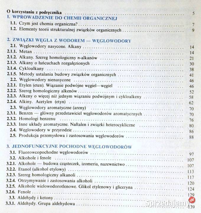 Chemia organiczna Witold Danikiewicz lubelskie Chełm