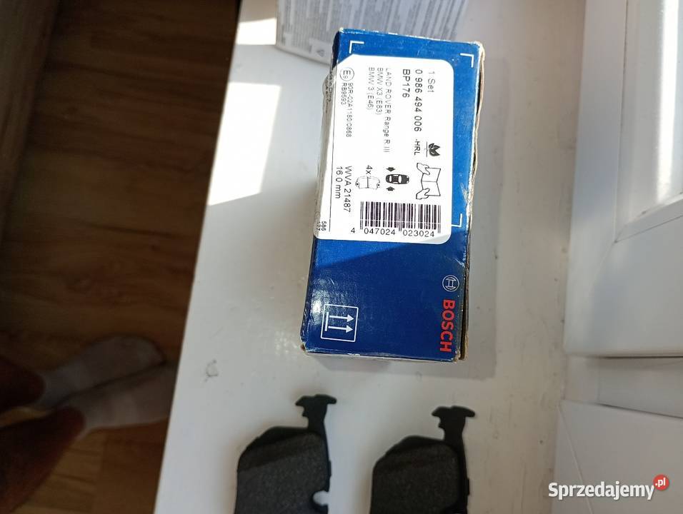 Klocki hamulcowe Bosch tylne BMW X3 E83 BMW 3 Grodzisk Mazowiecki
