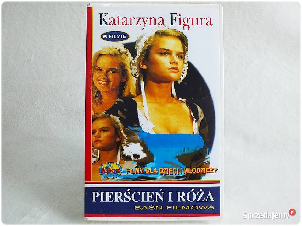 Kaseta VHS Pierścień i Róża Polski Film na Video fantasy Żary